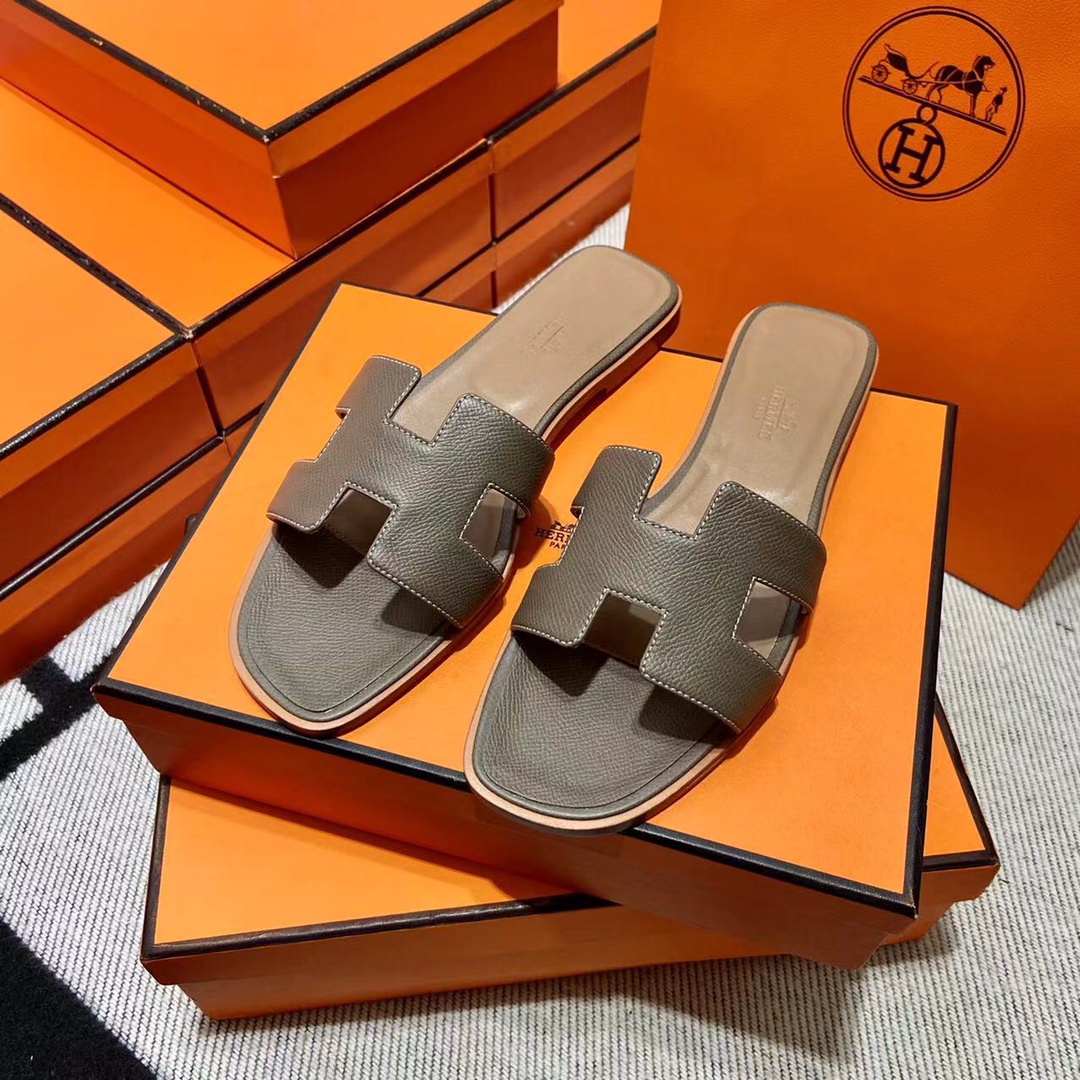 에르메스 올수공 오란 슬리퍼 샌들 앱송 24